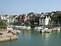Le port du Bono à marée haute.