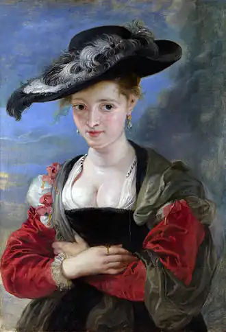 Pierre Paul RubensLe chapeau de paille (c. 1622-1625)