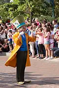 Le Chapelier fou d'Alice au pays des merveilles.