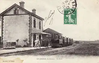 no 633, voie de 0,80, de 1895, no 5 des Chemins de fer départementaux des Ardennes.