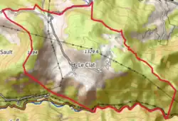 Carte topographique