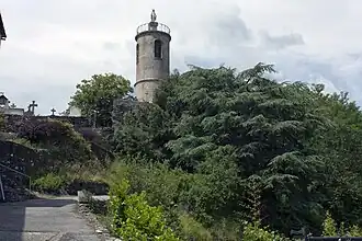 Le clocher de l'église.