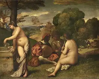 Concert champêtre,Giorgione