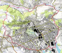 Carte topographique