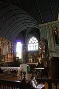 Le chœur de l'église.