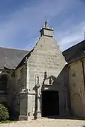 Le porche méridional.