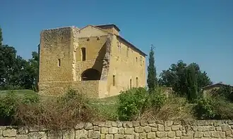 Le château du Garrané (vue de profil).