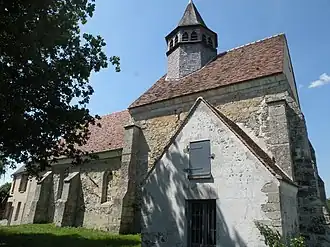 Vue depuis le sud-est.