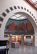 Hall de l'immeuble Uschakoff.