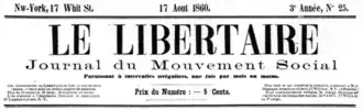 Image illustrative de l’article Le Libertaire
