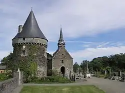 L'église Saint-Loup du Lou-du-Lac.
