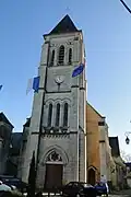 L'église Saint-Vincent.