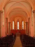 Vue du chœur de l'église.