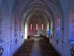 Intérieur de la chapelle.