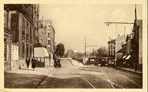 Boulevard Pasteur, vers 1900 (Le Mollé).