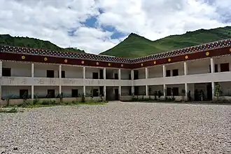 Vue du monastère.