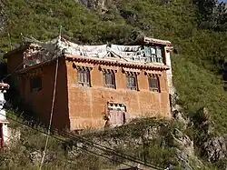 Vue du monastère.