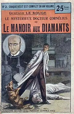Le Manoir aux diamants, fascicule no 2, 1912.