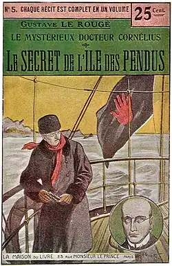 Le Secret de l'île des pendus, fascicule no 5, 1912.