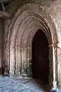 Le portail de l'église (nov.&nbsp;2010)