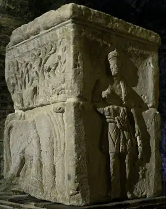 Élément du Pilier des Nautes, 1er&nbsp;quart du Ier&nbsp;siècle.