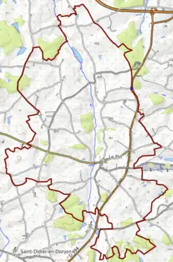 Carte topographique