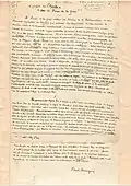 Manuscrits littéraires.