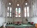 L'église Saint-Jean-Baptiste (intérieur).