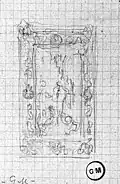 Gustave Moreau, Le Poète et la Sirène dans un cadre, c.1895, Paris, musée Gustave Moreau.