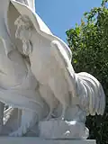Détail du coq.