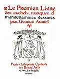 Page de couverture composée en Auriol (1901).