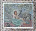 Gabrielle Faure, Peintre, graveur et illustrateur. Expose de 1907 à 1923 Le Repos en Égypte.