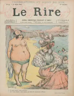 Un peu court, votre costume…, 17 août 1895.