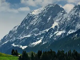 Vue du Rubli.