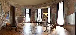 Le salon ovale du maréchal Lyautey, Palais de la Porte Dorée. Décor de Eugène Printz (1930-1931).