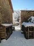 Intérieur du village