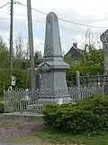 Le monument aux morts.