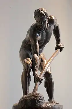 Alfred Boucher, Le Terrassier, 1890.