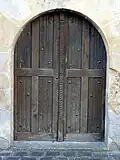 Portail de la nef.