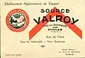 Une étiquette Valroy.