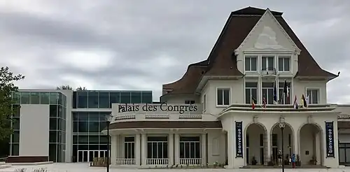 2020, extension du palais des Congrès.