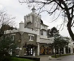 Vue partielle du Village Suisse en 2019.