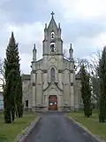 L'église Saint-Jean (fév.&nbsp;2010).