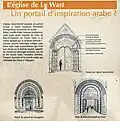 Panneau d'information.