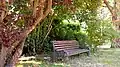 Banc dans le parc