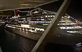 Le Carnival Destiny dans le port d'Aruba.