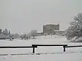 Le château en hiver.