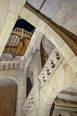 Le grand escalier XVIIe