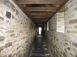 Le chemin de ronde.