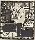 Le collectionneur Alphonse Lotz-Brissonneau, par Jean Émile Laboureur.